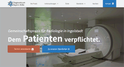 Desktop Screenshot of diagnosticum-ingolstadt.de