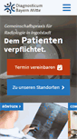 Mobile Screenshot of diagnosticum-ingolstadt.de